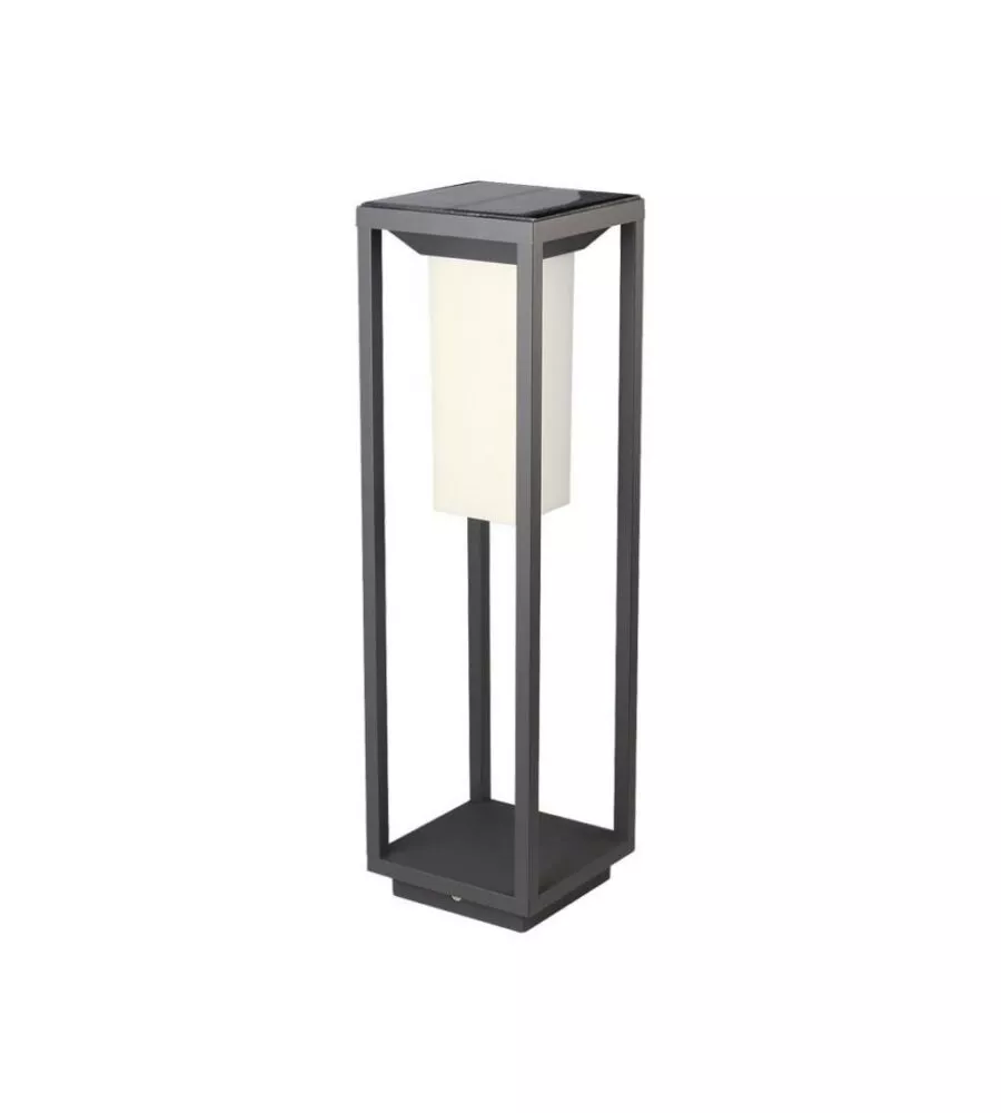 LAMPADA SOLARE LED CON SENSORE DI MOVIMENTO H50CM, 3000K