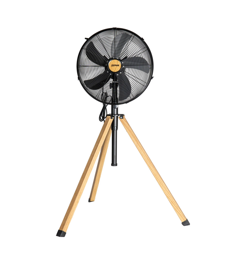 VENTILATORE A PIANTANA NERO 50W