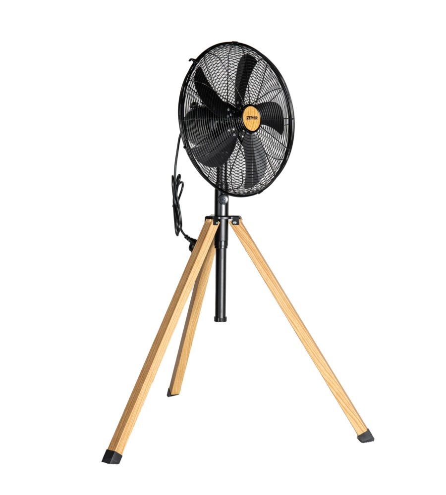 VENTILATORE A PIANTANA NERO 50W