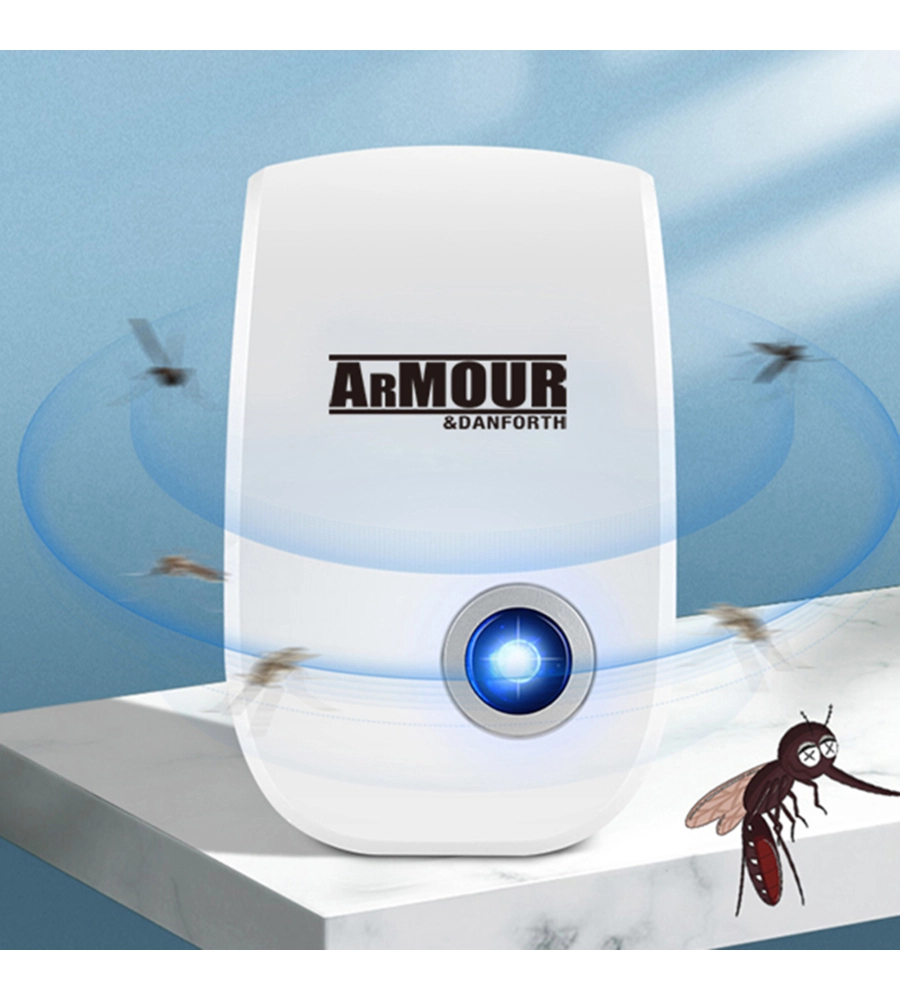 FULMINA INSETTI E ZANZARE AD ULTRASUONI MINI ARMOUR&DANFORTH 4-5 W