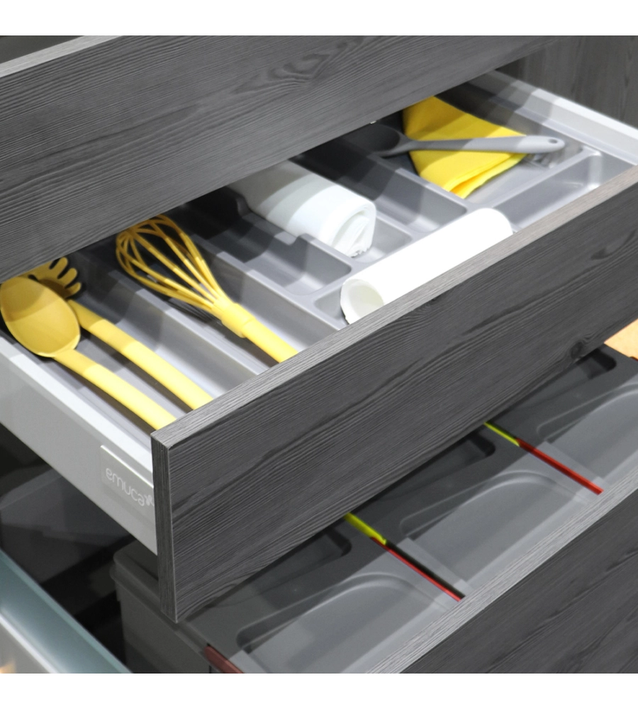 PORTAPOSATE PER CASSETTI DA CUCINA, MODULO 45 CM