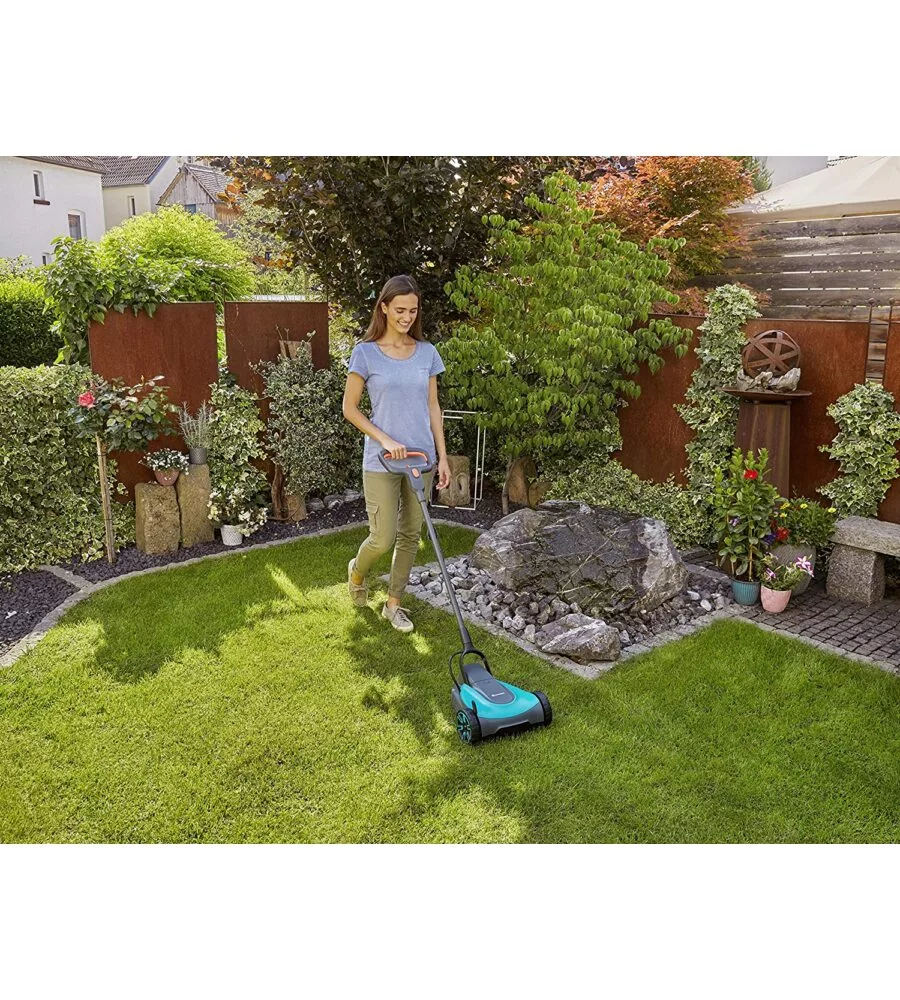TAGLIAERBA A BATTERIA GARDENA "HANDYMOWER 22" TAGLIO DA 22 CM 18 V SOLO CORPO MACCHINA