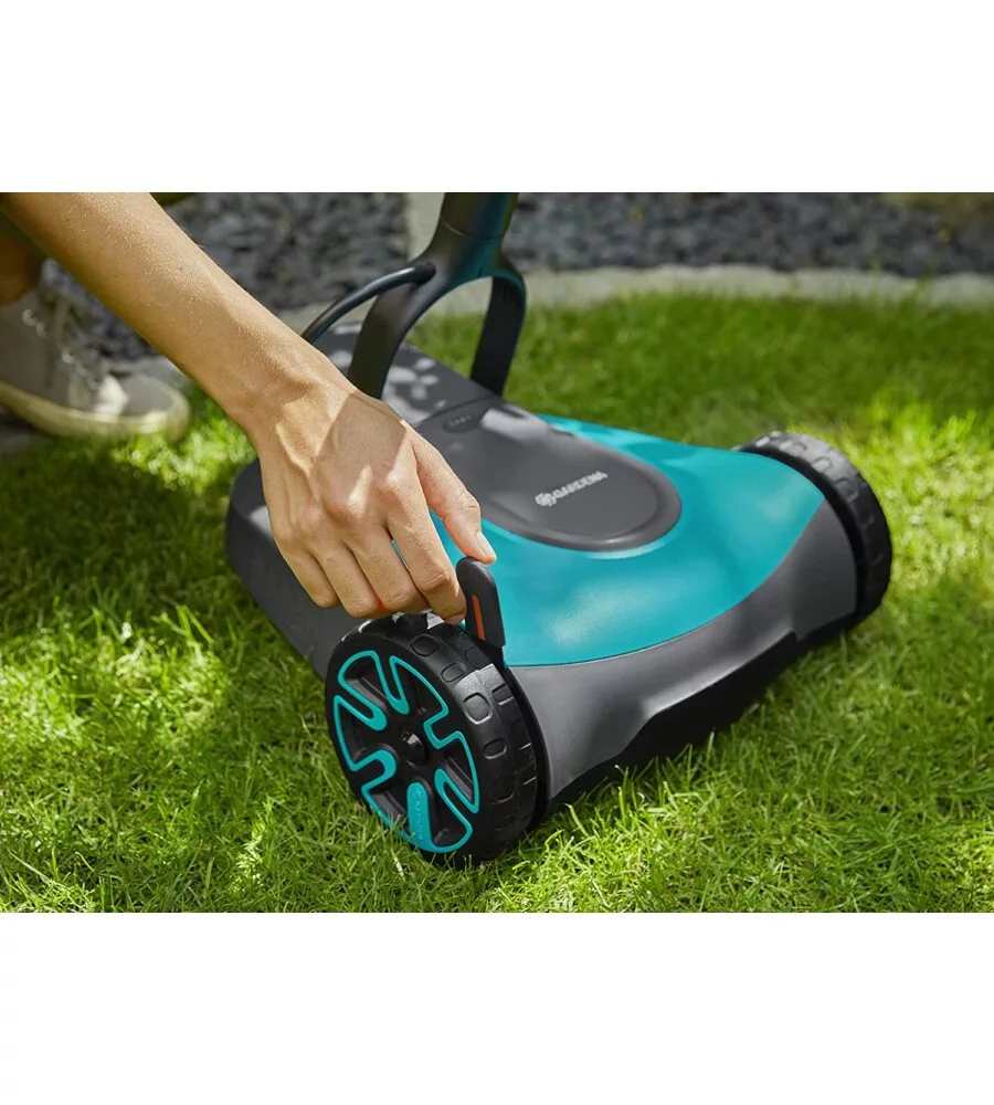 TAGLIAERBA A BATTERIA GARDENA "HANDYMOWER 22" TAGLIO DA 22 CM 18 V SOLO CORPO MACCHINA