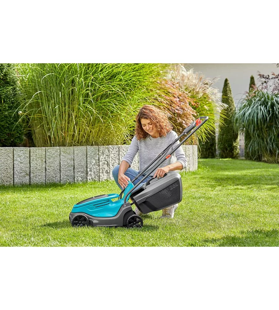 TAGLIAERBA A BATTERIA GARDENA "POWERMAX 30" TAGLIO DA 30 CM 18 V SOLO CORPO MACCHINA
