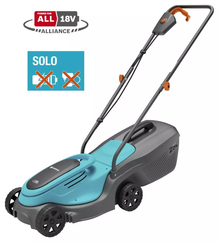 TAGLIAERBA A BATTERIA GARDENA "POWERMAX 30" TAGLIO DA 30 CM 18 V SOLO CORPO MACCHINA