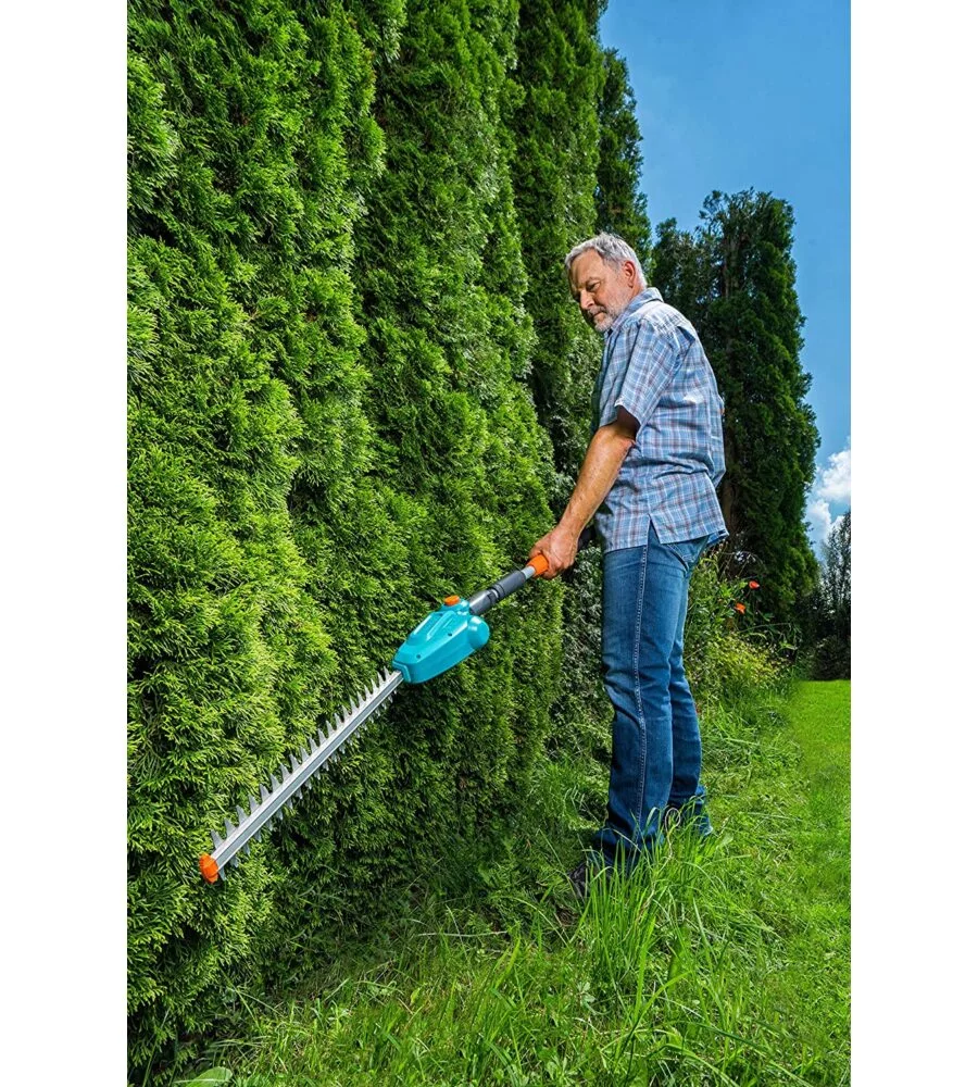 TAGLIASIEPI TELESCOPICO A BATTERIA GARDENA "THS 42" LAMA 42 CM 18V, SOLO CORPO MACCHINA