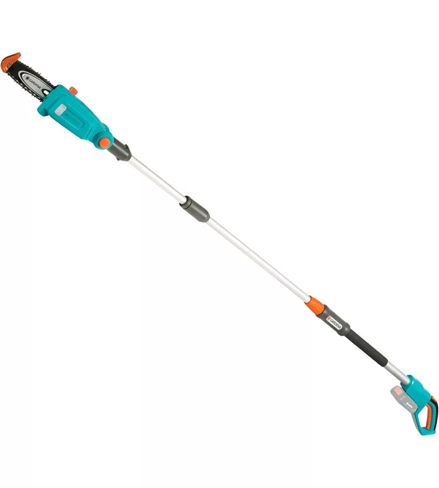 POTATORE A CATENA TELESCOPICO A BATTERIA GARDENA "TCS 20" BARRA 20 CM 18V, SOLO CORPO MACCHINA