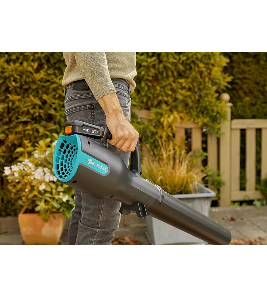 SOFFIATORE A BATTERIA GARDENA "POWERJET" 18V, SOLO CORPO MACCHINA