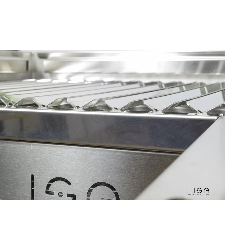 GRIGLIA RACCOGLI GRASSO PER BARBECUE 60X40 CM - LISA