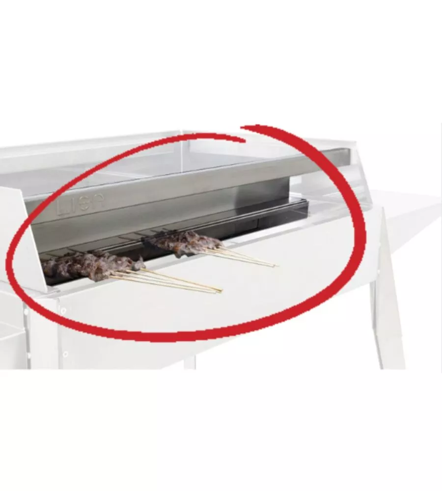 KIT ARROSTICINI PER BARBECUE A CARBONE ETNA - LISA