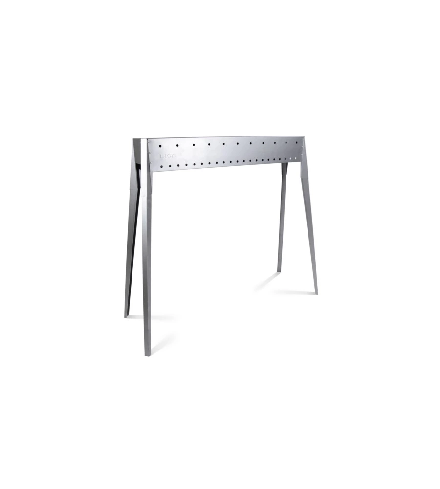CUOCISPIEDINI A CARBONELLA LISA "MIAMI 800 F" IN FERRO ALLUMINATO  106X36X83 CM