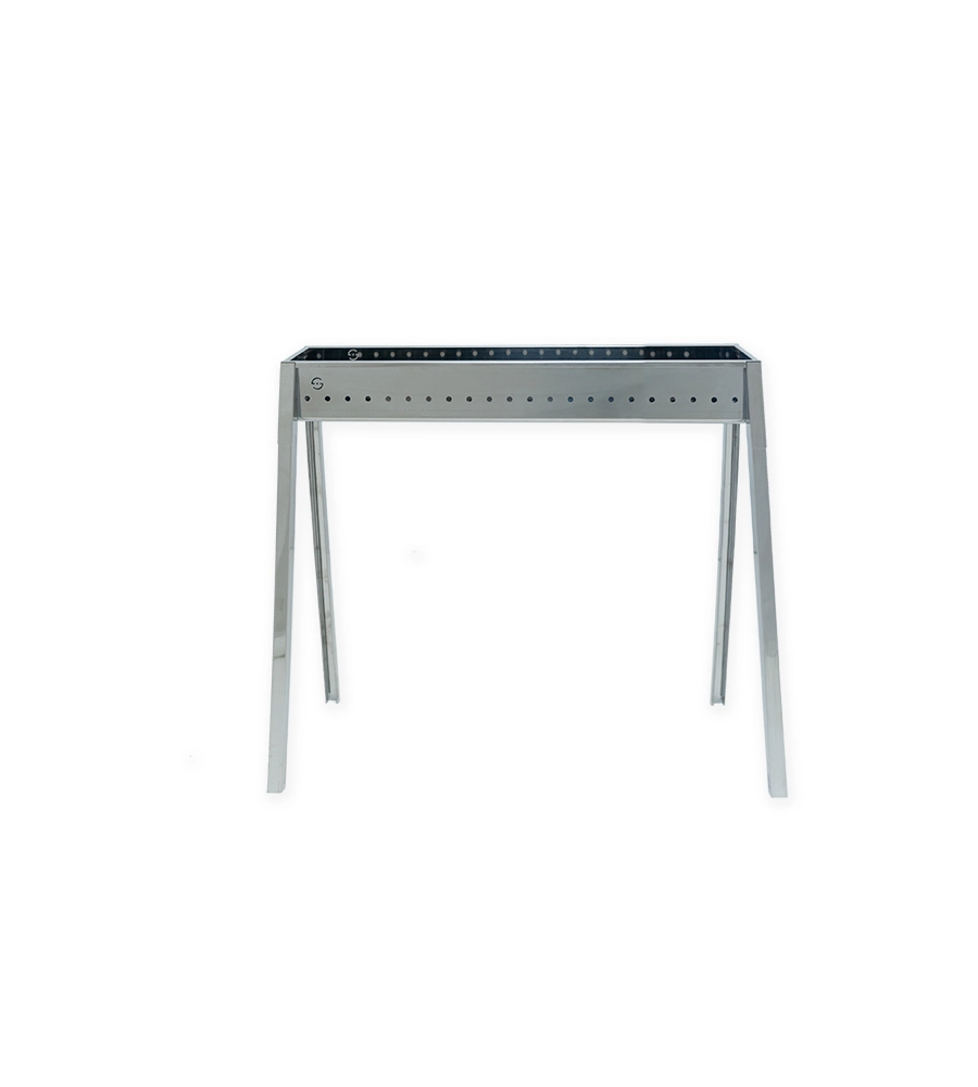 CUOCISPIEDINI LISA "MILANO 80" IN ACCIAIO INOX 78,5X32,5X79,5 CM