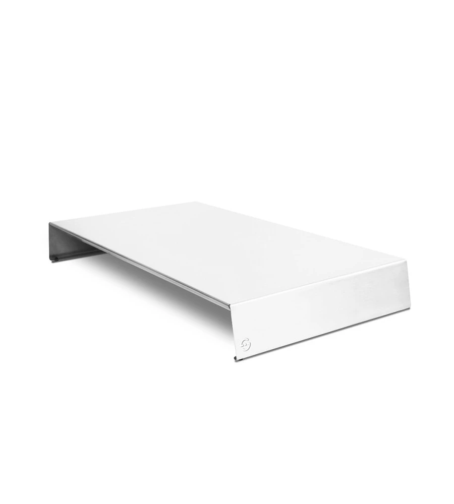 COPRI FORNELLI PLAN PLUS IN ACCIAIO INOX COLORE PANNA, 56,4X30X7 CM - LISA