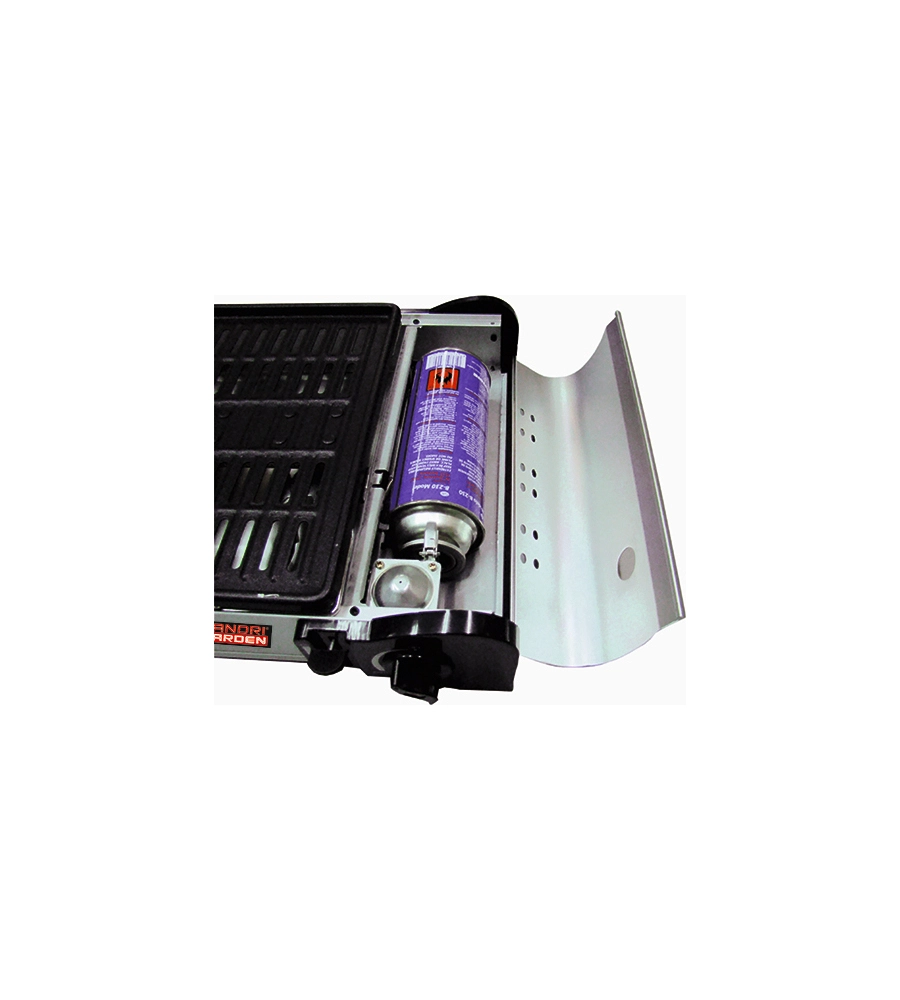 BARBECUE A GAS PORTATILE TASMANIA 45X33X10 CM - SANDRIGARDEN