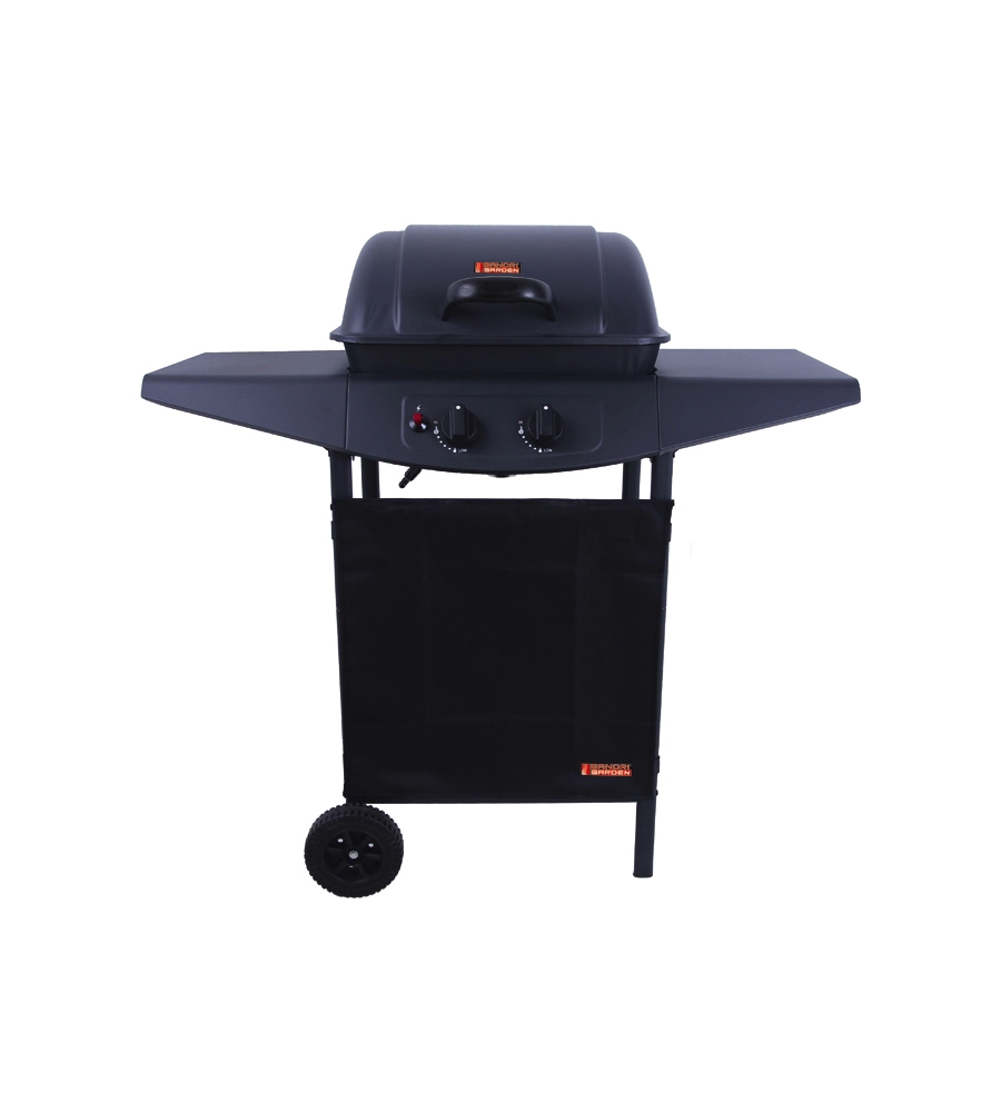 BARBECUE A GAS SANDRIGARDEN "ARGENTINA" 2 BRUCIATORI 98X44X100 CM