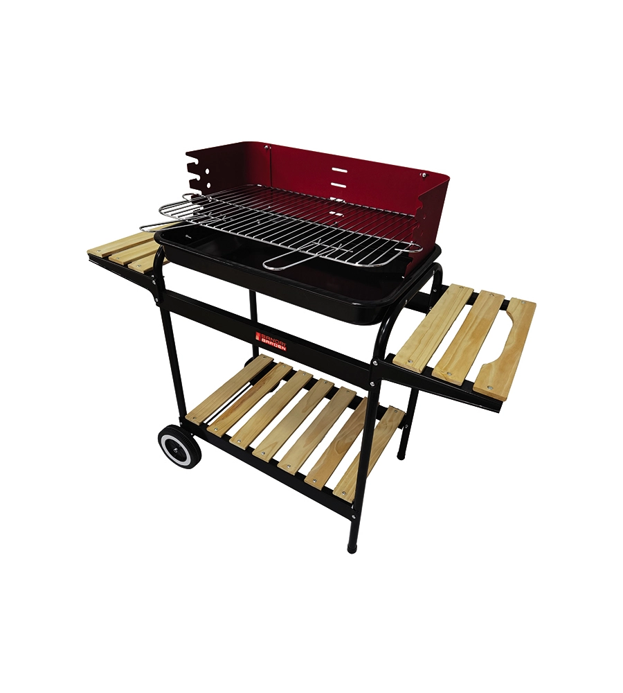 BARBECUE A CARBONELLA SANDRIGARDEN "VIGOR CALIPSO" CON RUOTE 103X37X89 CM