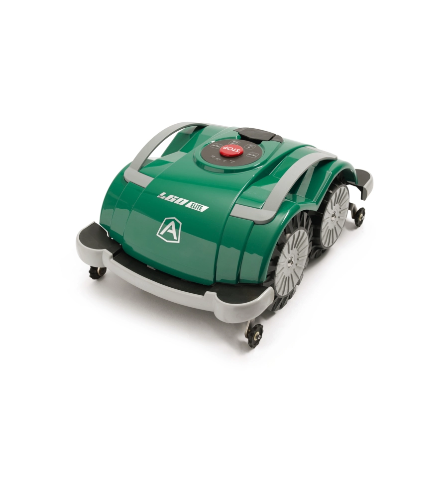 ROBOT TAGLIAERBA SENZA FILO PERIMETRALE AMBROGIO "L60 ELITE" AREA DI TAGLIO 200 MQ