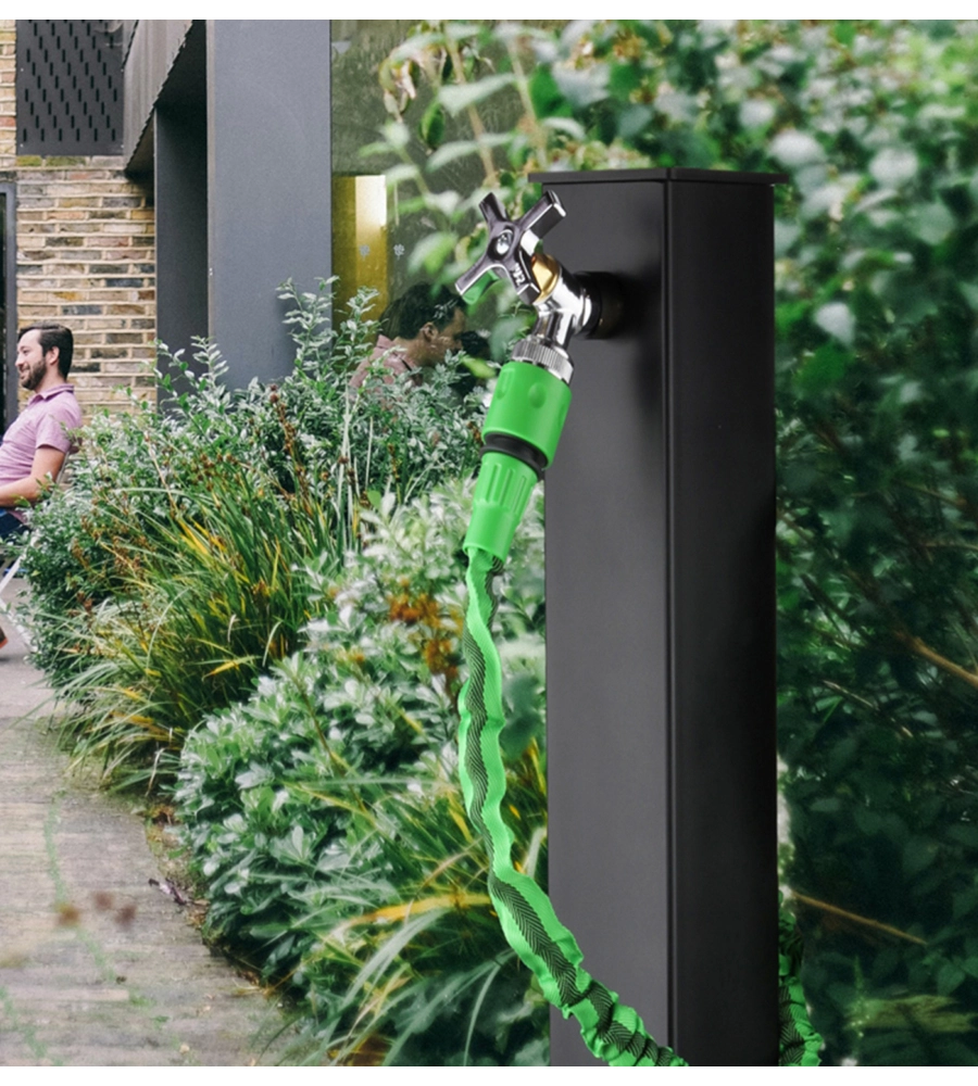 FONTANA DA GIARDINO VEDOVELLA KAM "NOTTINGHAM" NERO 12X12X98 CM