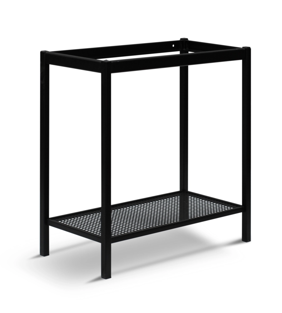 SUPPORTO PER LAVELLO DA GIARDINO "MESETA XL"  E "BILBAO XL" CON RIPIANO, 68,6x34x69,5 CM - KAM