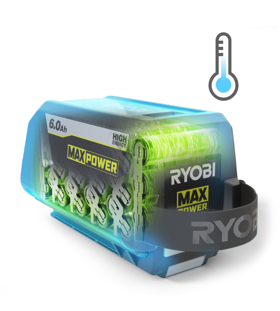 BATTERIA DI RICAMBIO RYOBI MAX POWER "RY36B60B" 36V 6AH