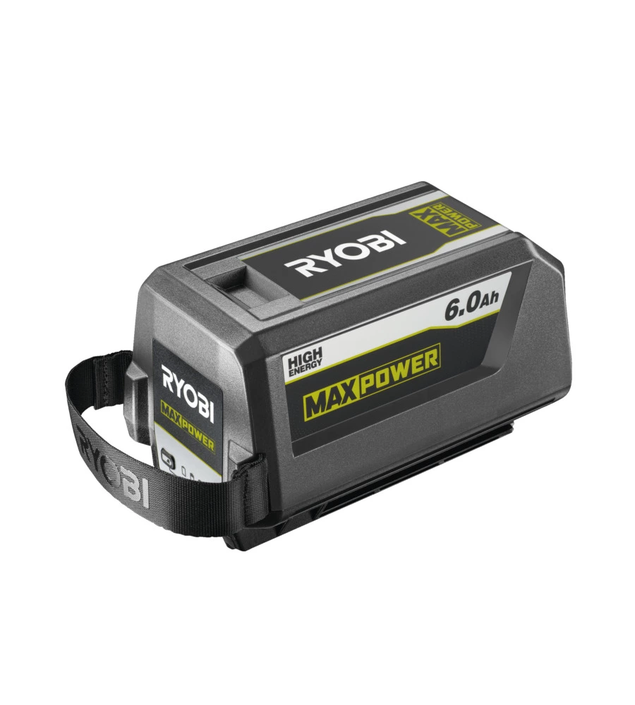 KIT CARICABATTERIE SINGOLO RAPIDO E BATTERIA DI RICAMBIO RYOBI "RY36BC60A-160" 36V 6AH