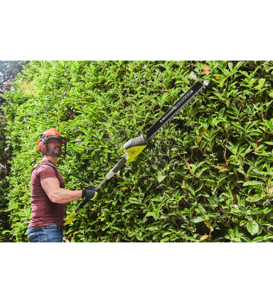 TAGLIASIEPI TELESCOPICO A BATTERIA RYOBI "RY36PHT50A-0"  LAMA 50 CM 36V, SOLO CORPO MACCHINA