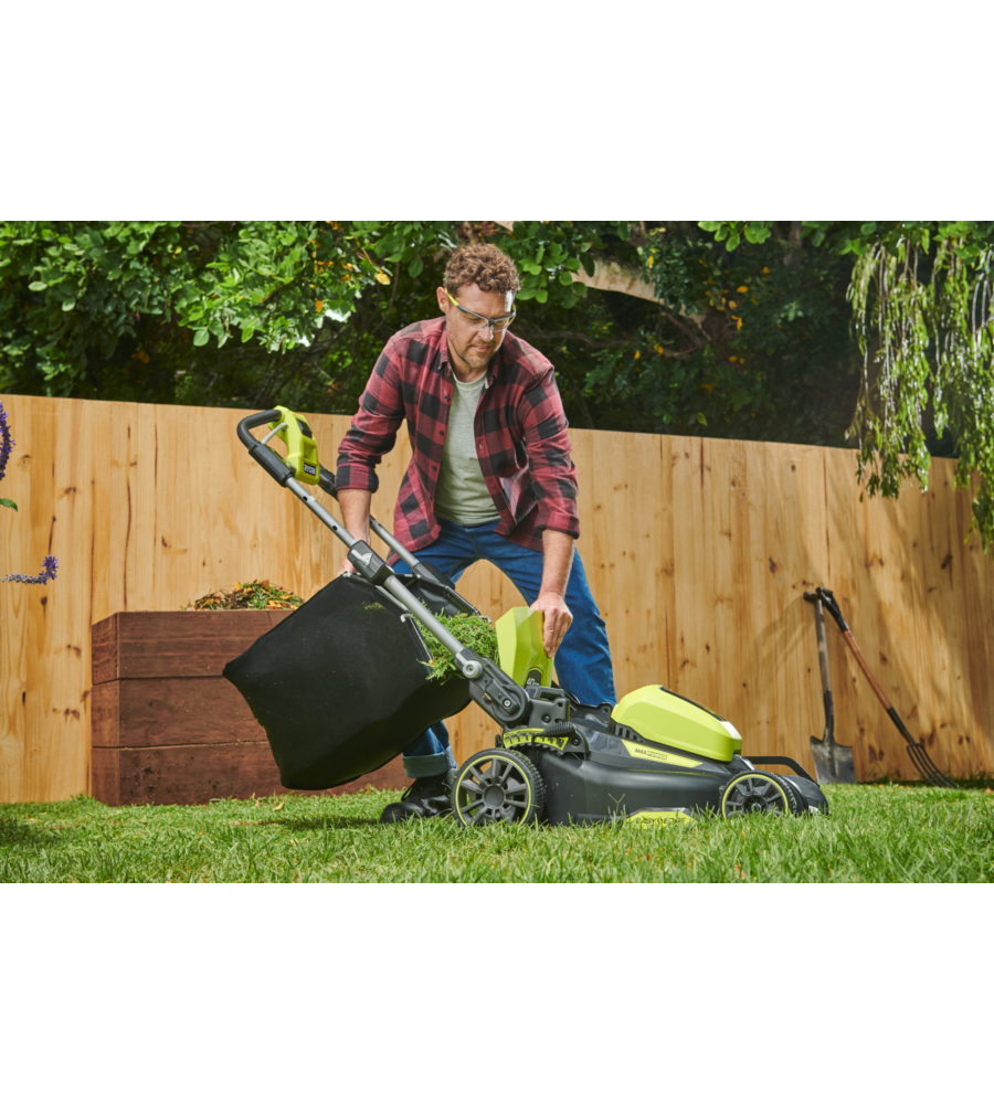 TAGLIAERBA A BATTERIA RYOBI "RY36LM40A-140" TAGLIO 40 CM 36V, BATTERIA 4.0 AH INCLUSA