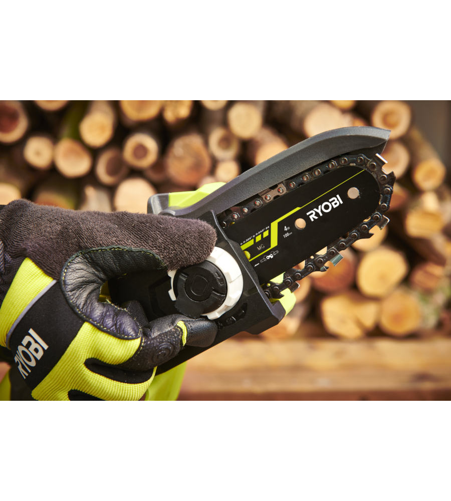 POTATORE A CATENA A BATTERIA RYOBI "RY18PSX10A-120" BARRA 10 CM 18V 2AH