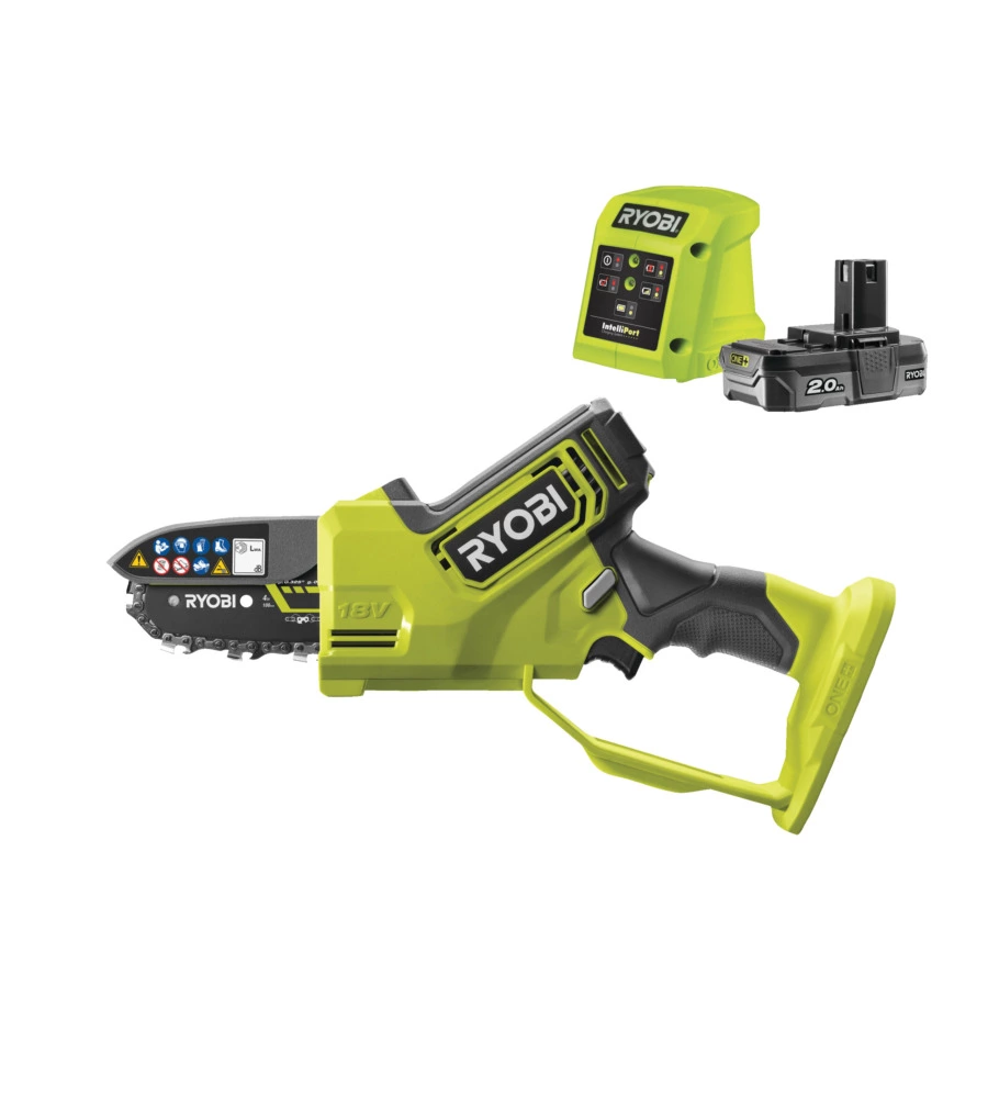 POTATORE A CATENA A BATTERIA RYOBI "RY18PSX10A-120" BARRA 10 CM 18V 2AH