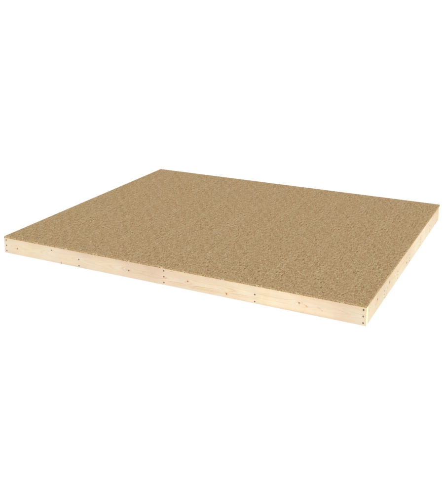 PAVIMENTO PER CASETTA DA GIARDINO MODULO ABITABILE IN LEGNO "DECOR HOME", 9 MQ - DECOR ET JARDIN