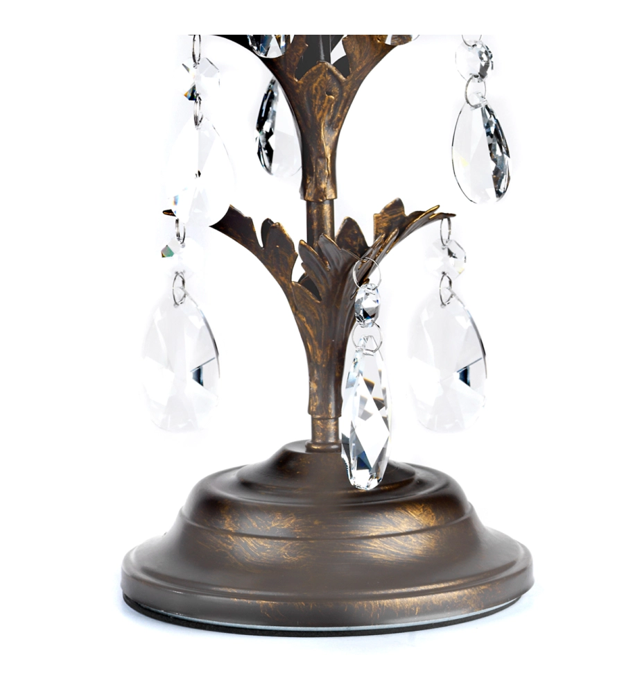 LAMPADA DA TAVOLO "TERESA" BRONZO, E14