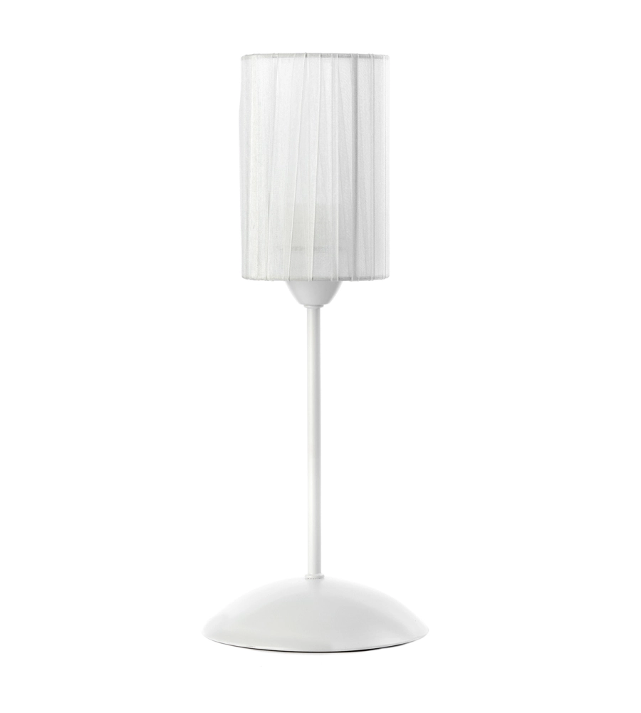 LAMPADA DA TAVOLO "GALASSIA" BIANCO, E14