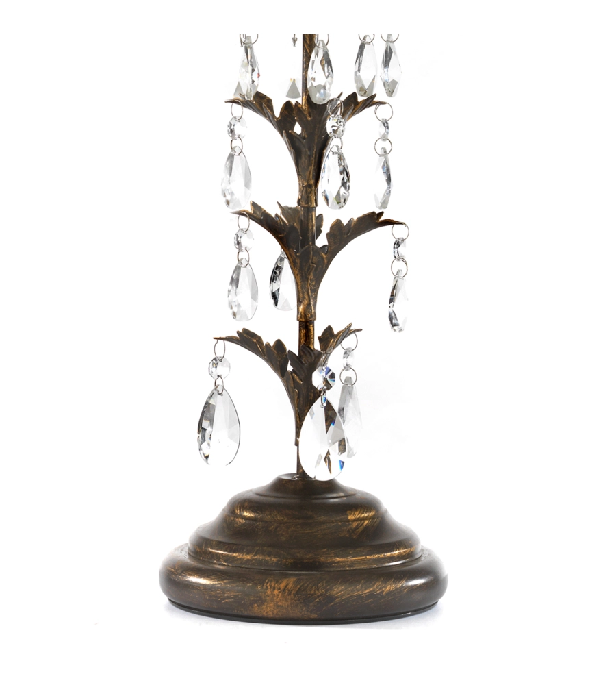 LAMPADA DA TAVOLO GRANDE "TERESA" BRONZO, E14