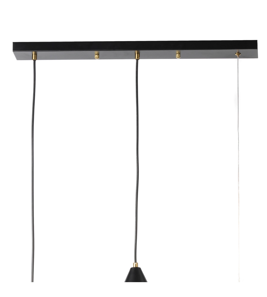 LAMPADA A SOSPENSIONE "TAKA" CON LED E 2 LUCI,  4000K E14