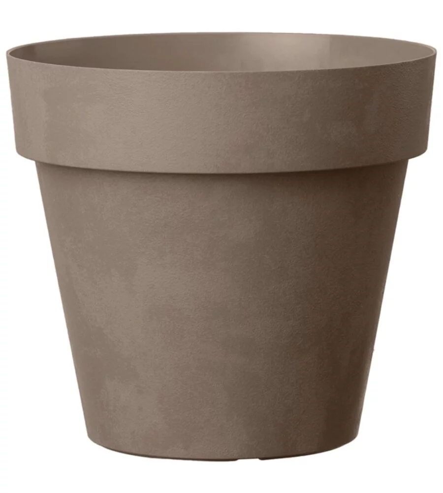 VASO DA GIARDINO "LIKE" COLOR CARAMELLO, 18 CM