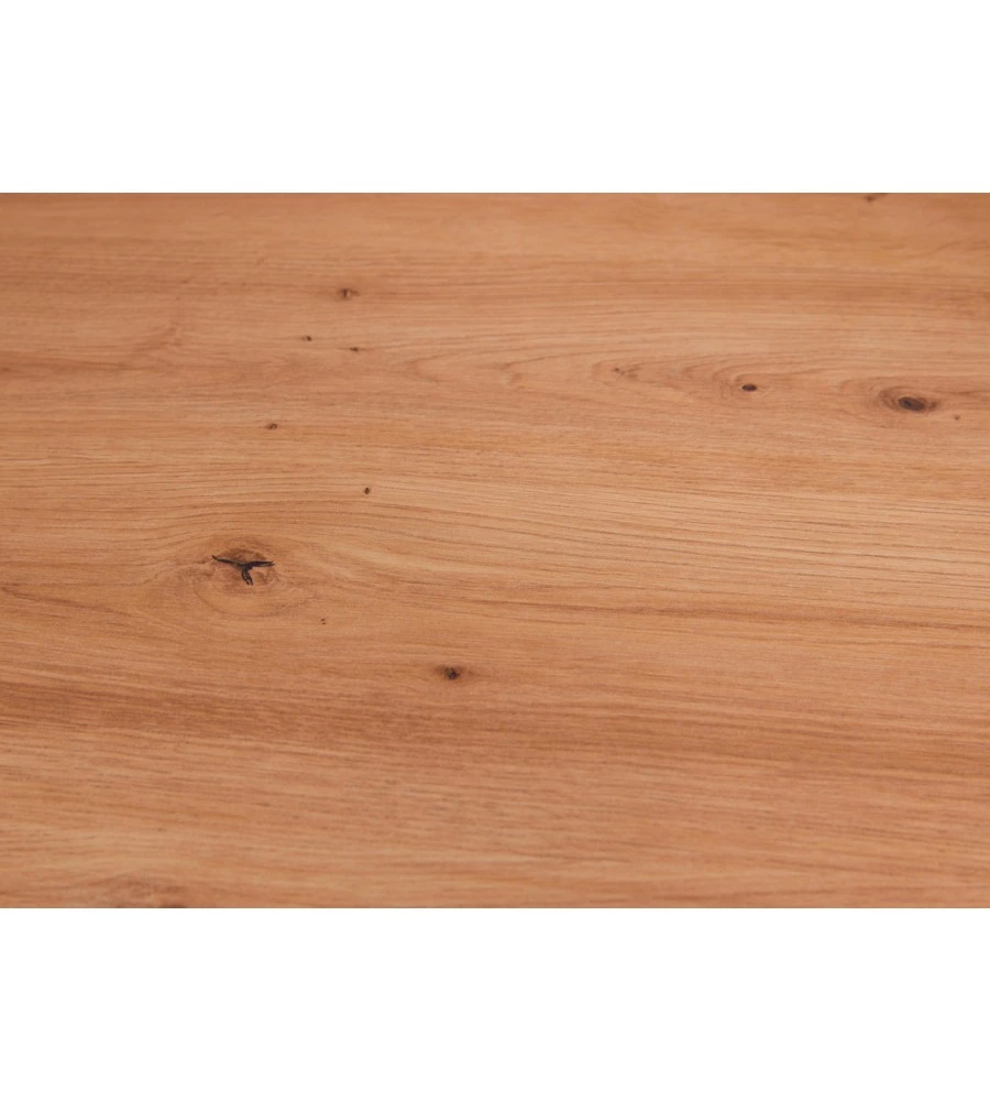 ISOLA MULTIFUNZIONE BIANCO E ROVERE, 124X75X91,5 CM
