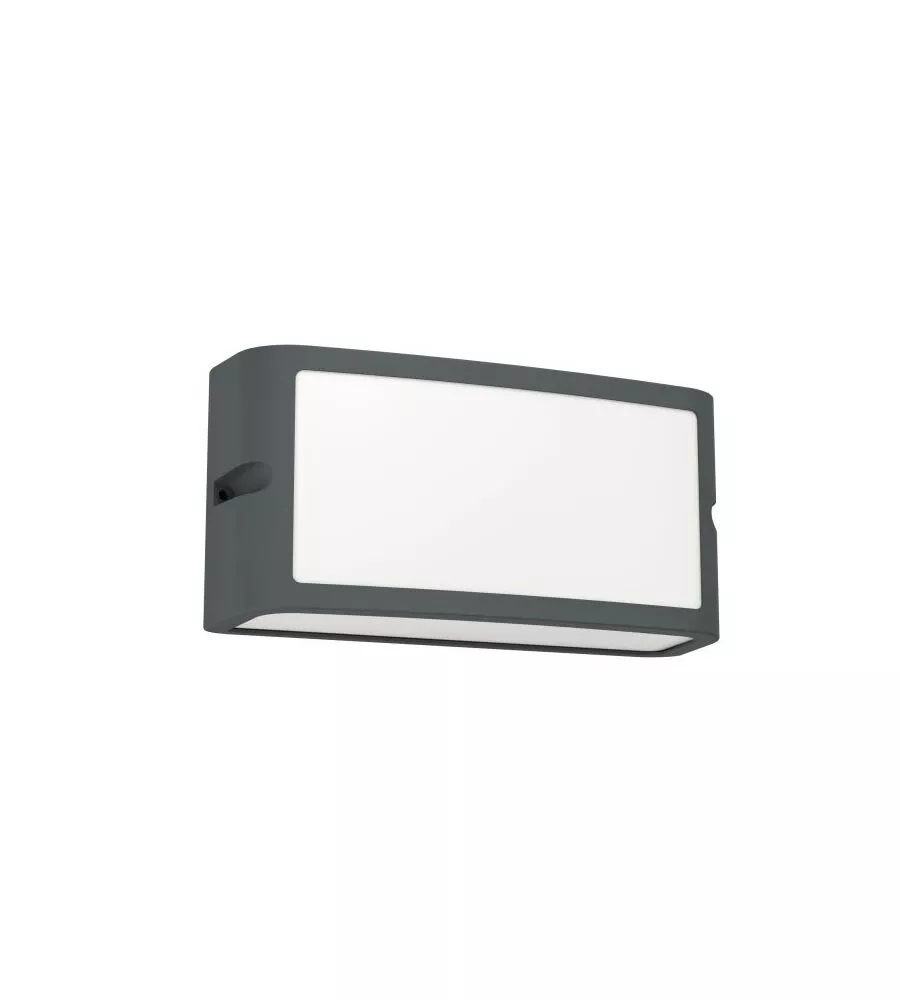 APPLIQUE LED DA ESTERNO EGLO "CAMARDA" ANTRACITE 4000K