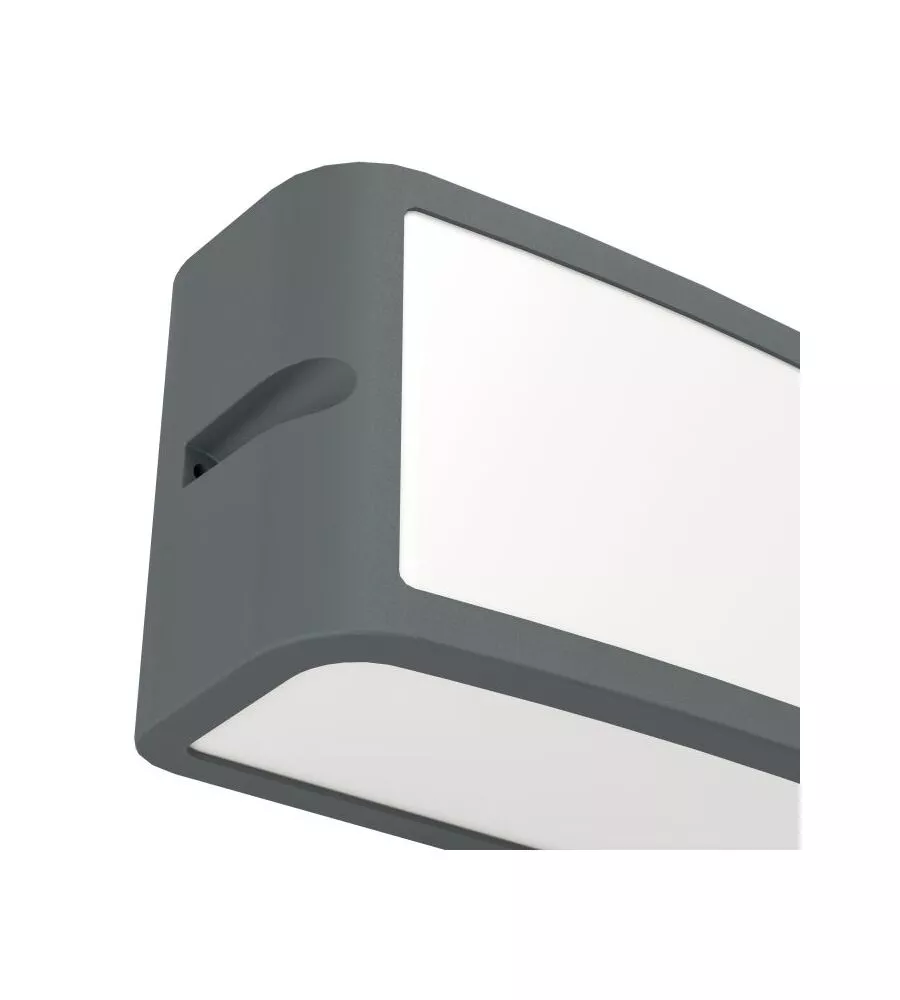 APPLIQUE LED DA ESTERNO EGLO "CAMARDA" ANTRACITE 4000K
