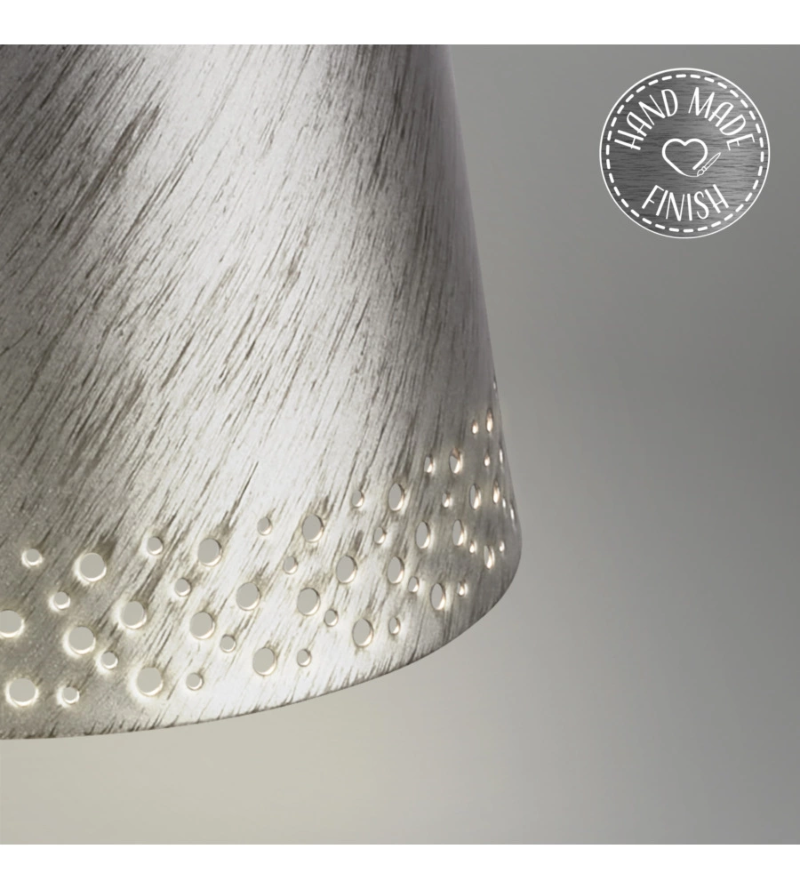 LAMPADA DA TAVOLO RICARICABILE ARGENTO, 280 LUMEN