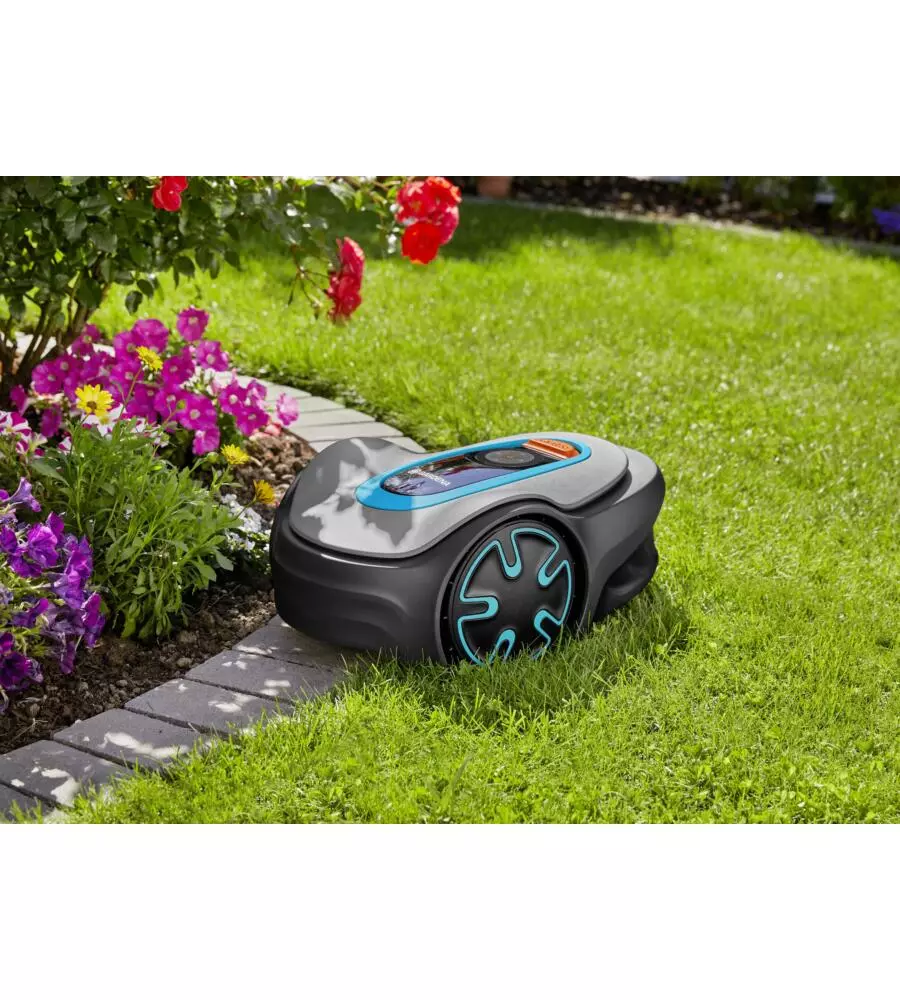 ROBOT TAGLIAERBA GARDENA "SILENO MINIMO 300" AREA DI TAGLIO 300 MQ