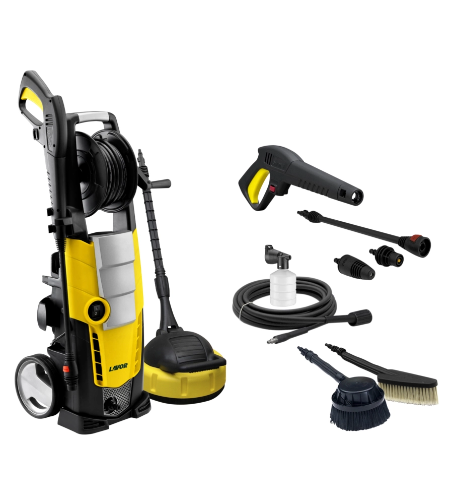 IDROPULITRICE ELETTRICA A FREDDO MULTIACCESSORIATA LAVORWASH "GALAXY 160" 160 BAR 510 L/H 2500 W