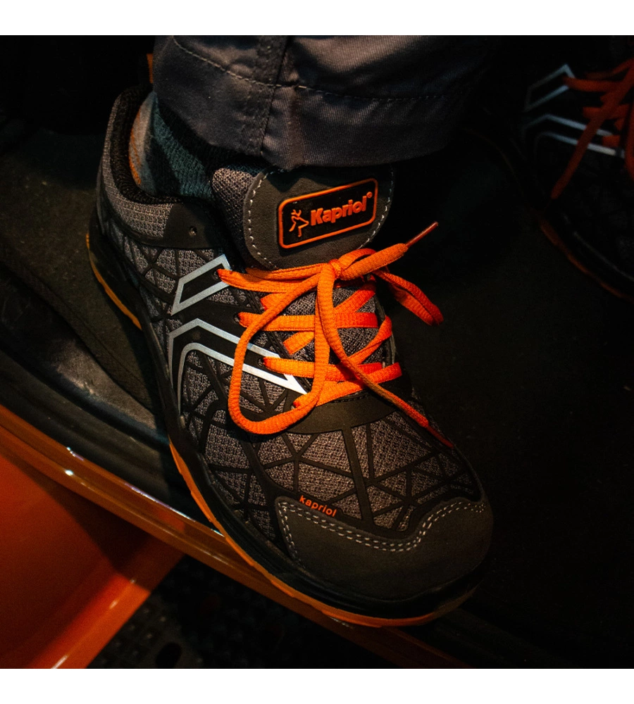 SCARPA ANTINFORTUNISTICA KAPRIOL "SPIDER" ARANCIONE TG 44