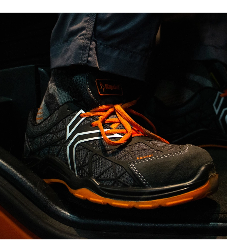 SCARPA ANTINFORTUNISTICA KAPRIOL "SPIDER" ARANCIONE TG 44