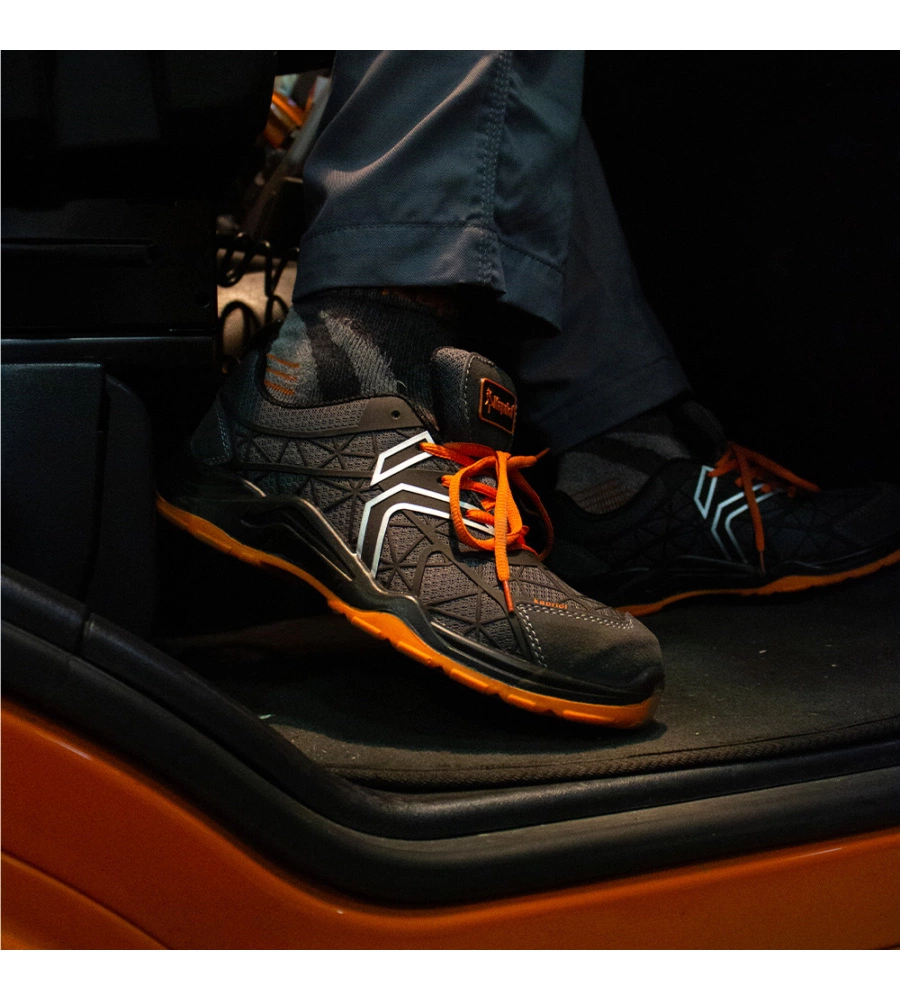 SCARPA ANTINFORTUNISTICA KAPRIOL "SPIDER" ARANCIONE TG 44