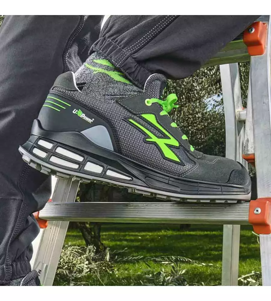 SCARPA ANTINFORTUNISTICA U-POWER "EGON" VERDE TG 43