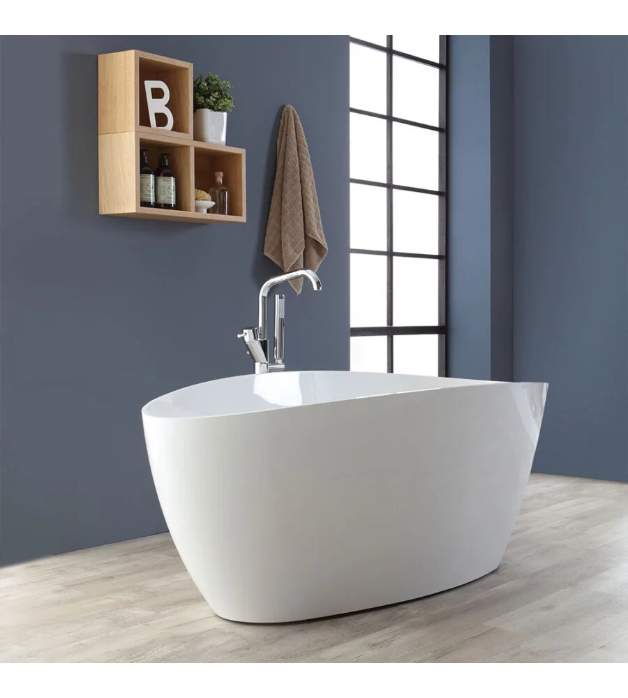 VASCA DA BAGNO "MAGGIORE" BIANCO LUCIDO, 157X71X56 CM