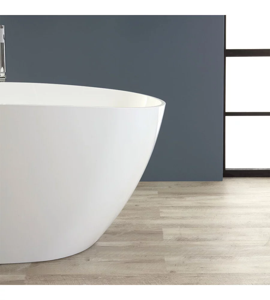 VASCA DA BAGNO "MAGGIORE" BIANCO LUCIDO, 157X71X56 CM