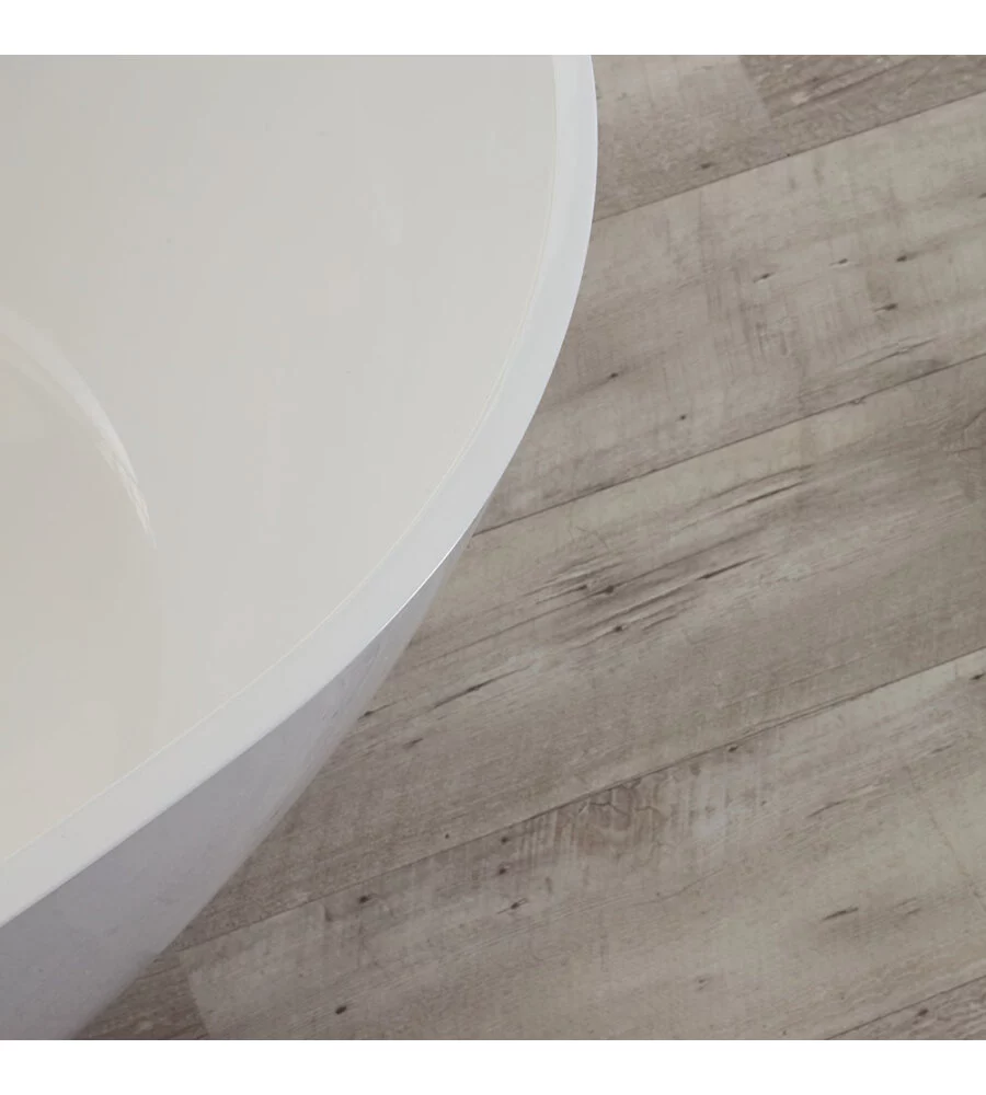 VASCA DA BAGNO "MAGGIORE" BIANCO LUCIDO, 157X71X56 CM