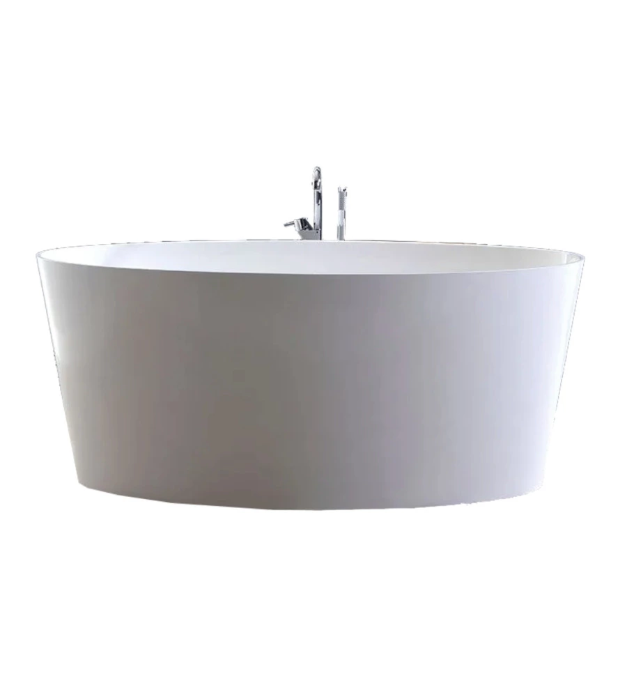 VASCA DA BAGNO "BOLSENA" BIANCA, 158X71,8X65 CM