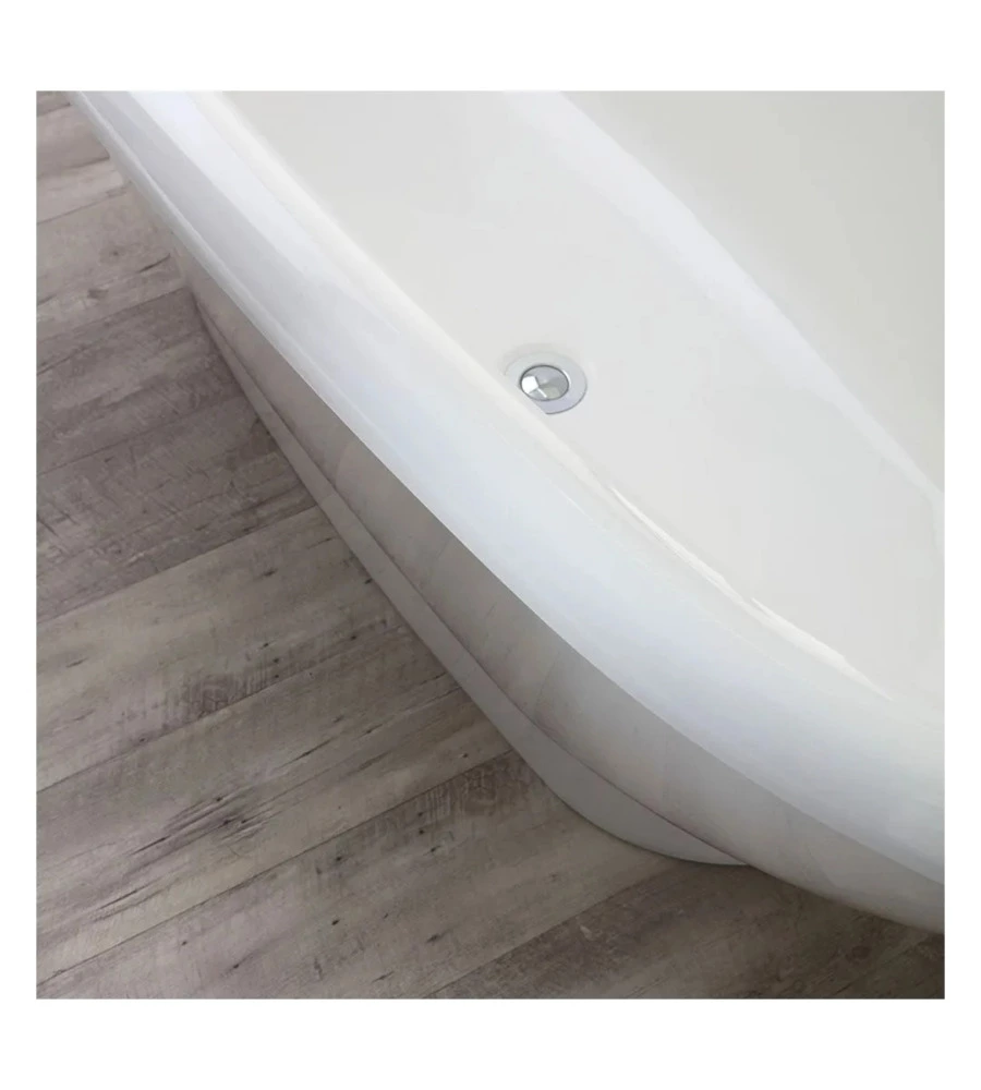 VASCA DA BAGNO "ISEO" BIANCA, 180X80X63,3 CM